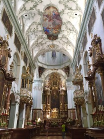 Inside Stiftskirche St. Peter