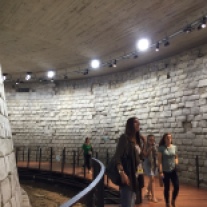 underground of Louvre