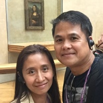 with Mona Lisa