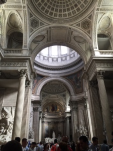 Inside Paris Pantheon